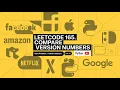 Leetcode 165 Compare Version Numbers