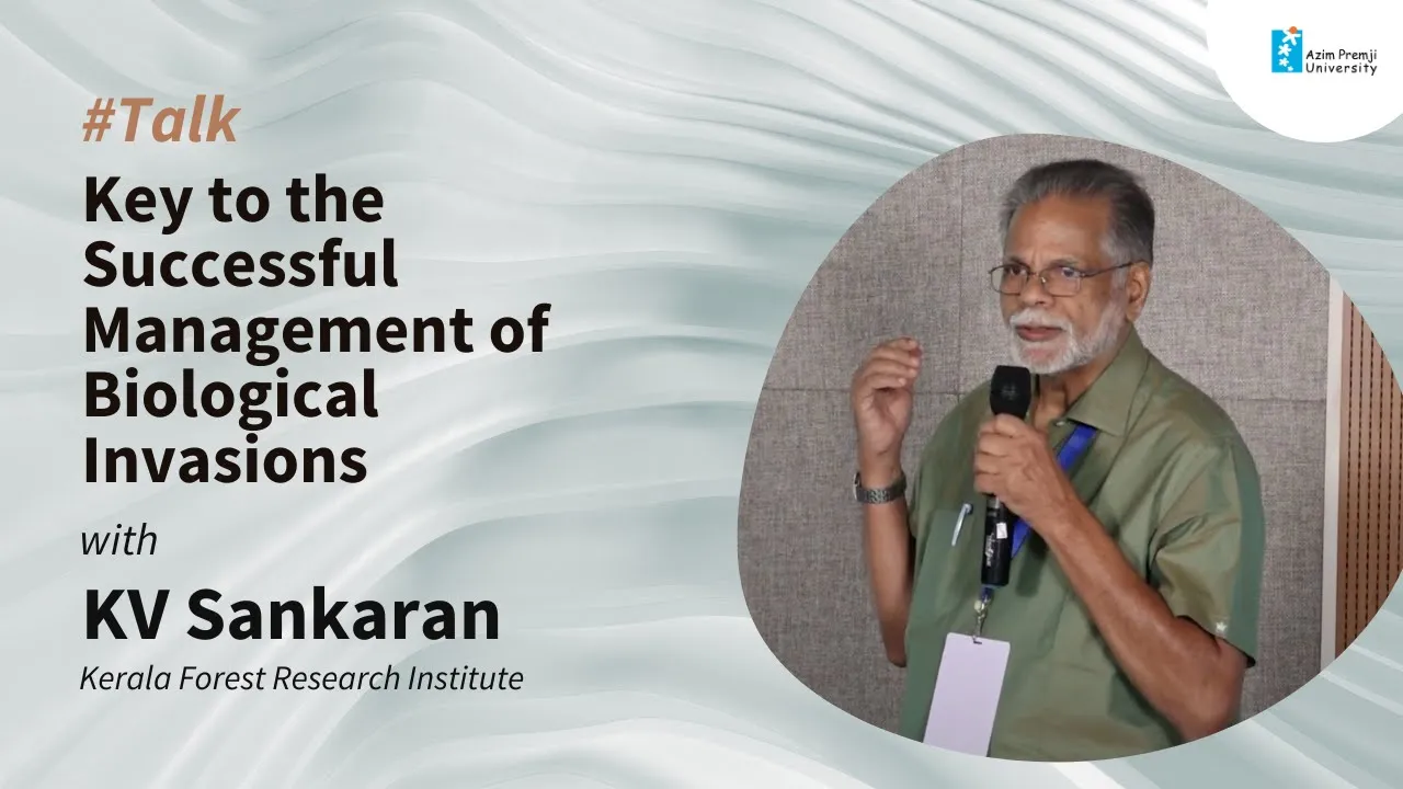 Public Talk: Key to the Successful Management of Biological Invasions