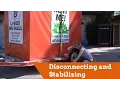 Disconnecting and Stabilizing the U-Box Portable Storage Container Trailer