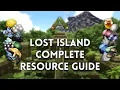 Lost Island Complete Resource Guide - Ark Survival Evolved