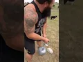 Download Lagu Strongman tries the Redneck Kettlebell 💪🏼