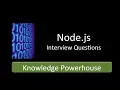 Node js Interview Questions Preparation Course