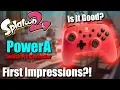 Splatoon 2 - The PowerA Enhanced Switch Pro Controller First Impressions Performance