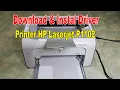 CARA INSTAL DRIVER PRINTER HP LASERJET P1102