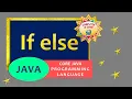 if else statement in JAVA learn CORE JAVA in 30 days 5k