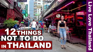 Download 12 Things You Should NOT Do In THAILAND #livelovethailand MP3