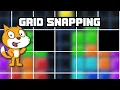 How to GRID SNAP In Scratch