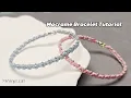 Zigzag Beaded Bracelet Tutorial 26057 Easy Macrame Friendship Bracelet DIY