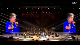 ليلة جديدة من ليالي شتاء طنطورة يفتتحها عبدالوهاب الدكالي بأغنية ما أنا إلا بشر 