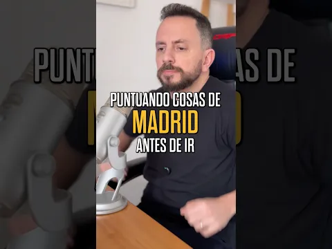Puntuando cosas de MADRID antes de ir • Nos vemos el viernes y sábado! Entradas en pablomolinari.com
