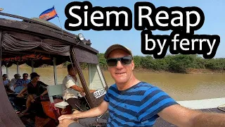 Battambang to Siem Reap by Ferry | (Cambodia Ep 6)