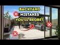 15 Backyard Mistakes Homeowners Almost Always Regret