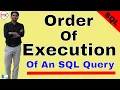What is the Order Of Execution of an SQL Query Oracle Shooter