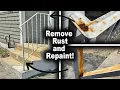 How to Prep and Paint Rusty Metal Railings