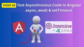 Handling Asynchronous Behavior with setTimeout Unit testing Angular
