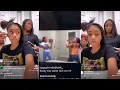 CJ So Cool daughters Camari and Jaliyah fighting on live Jaaliyah Karnation talks about Camari