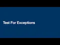 Test for Java Exceptions - Java Unit Testing