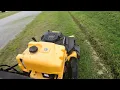 POV Mowing Tall Thick Grass with the Cub Cadet CC 800