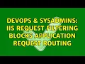 DevOps SysAdmins IIS Request Filtering blocks Application Request Routing
