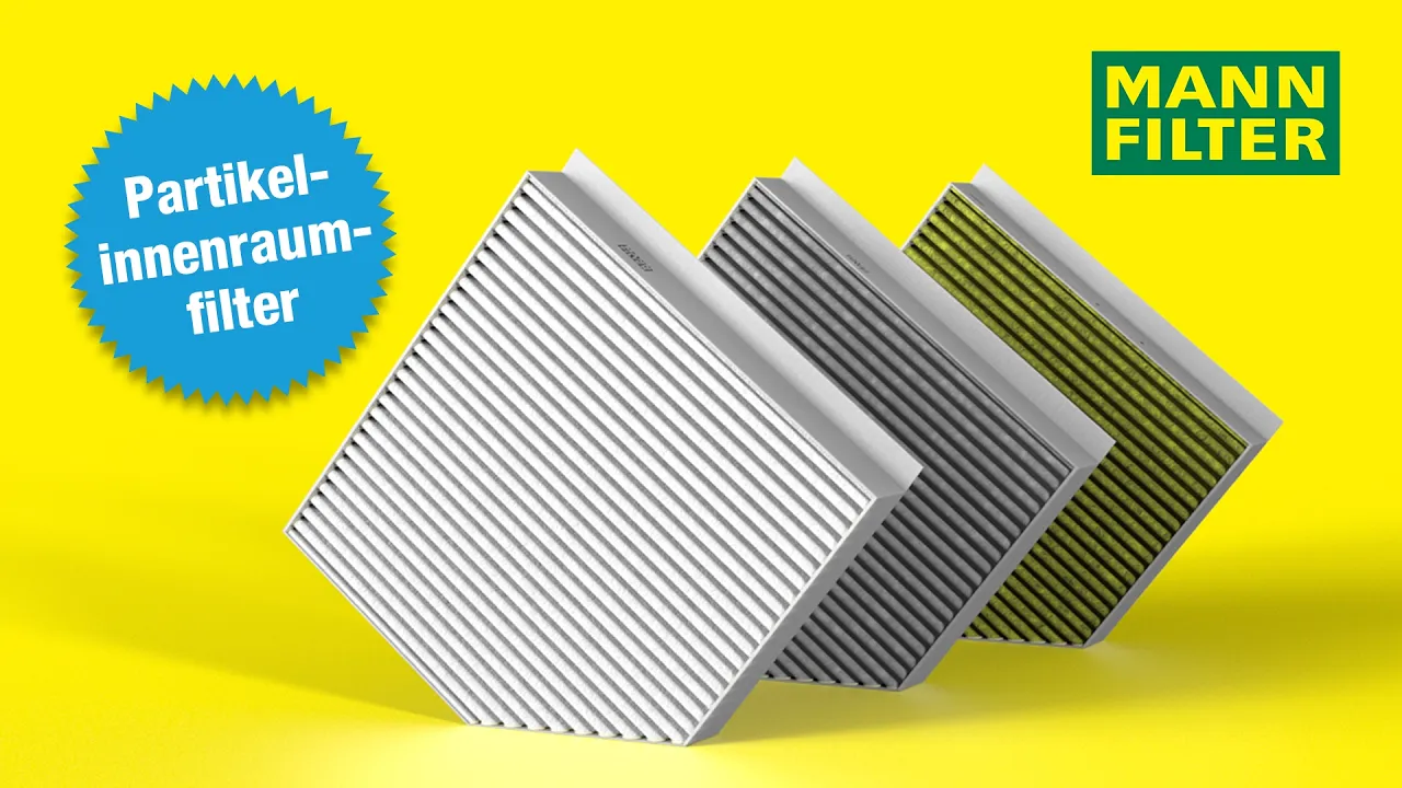 Welche Vorteile bieten Premium-Partikelfilter von MANN-FILTER