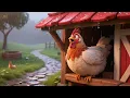 Download Lagu Clucky Hen’s Rainy Day Song | Cheerful Kids Song for Rainy Days | Fun Nursery Rhyme