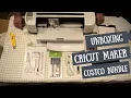 Cricut Maker Unboxing Costco Bundle -