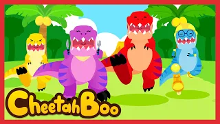 We are T-Rex Family Dinosaur song Nursery rhymes Kids song