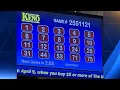Wow Mass Keno prize wins with numbers 1-12