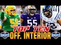 Top Interior Offensive Linemen in the 2024 NFL Draft Guard Center Rankings