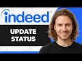 How to Update the Status for Applied Jobs on Indeed 2026 Guide
