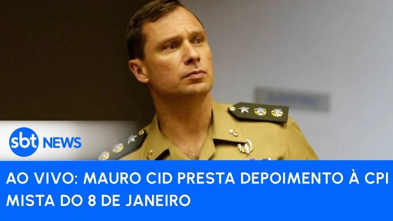 CPMI 8/1 AO VIVO: Mauro Cid presta depoimento