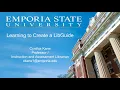 Creating a LibGuide - ESU School of Library and Information Management Spring 2021