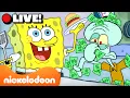 Download Lagu 🔴 LIVE: SpongeBob Cooking In The Krusty Krab! | Nicktoons