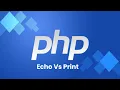 PHP echo print Tutorials in Hindi