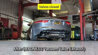 Sound Clip Jaguar F-TYPE Performance Exhaust System - MADNESS