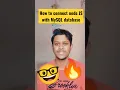 how to connect node JS with MySQL database codefamily