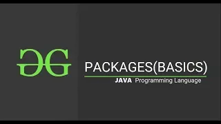 Packages Basics GeeksforGeeks