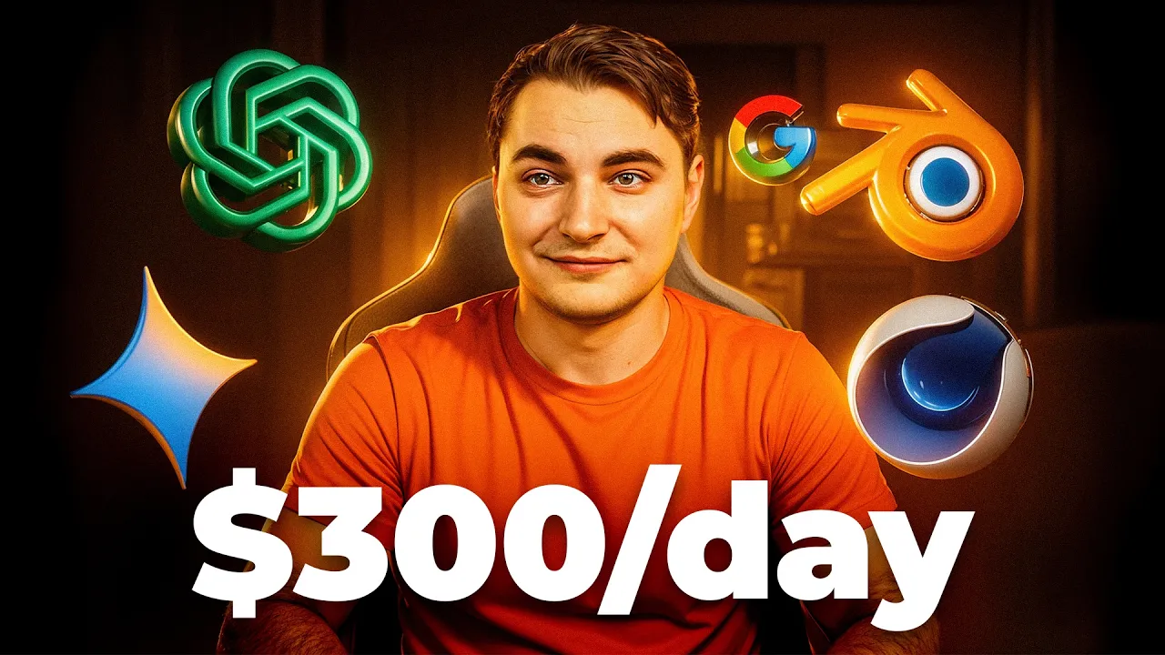 How to Make Money Selling AI Workflow Blueprints YouTube video preview