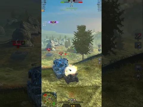 WOT Blitz UE-57 vs FV215b 183 || Smallest vs Biggest TD in Total Domination