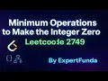 Leetcode 2749 Minimum Operations to Make the Integer Zero
