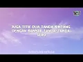 Sal Priadi - Foto Kita Blur (Lyric Video)
