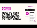 Hire top developers with TestGorilla s Python coding test