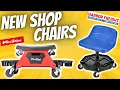 NEW SHOP CHAIRS Harbor Freight Maxshine Creeper Seat with Wheels