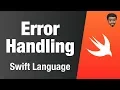 Error Handling Swift 5 Xcode 10