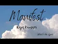 Manifest Lyrics – Raja Kumari
