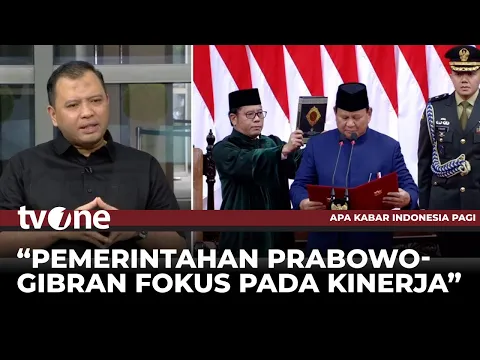 Poltracking Beberkan Hasil Survei Evaluasi Kinerja Pemerintahan Prabowo
