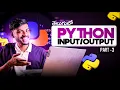 Python language Full Tutorial for Beginners in Telugu Part -