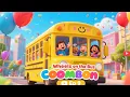 Download Lagu Wheels on the Bus 🎵 | Fun Baby Songs with JJ \u0026 Friends 🚍 | CoComelon Style Learning | Ep. 19