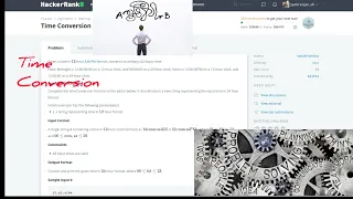 Time Conversion - HackerRank Solution