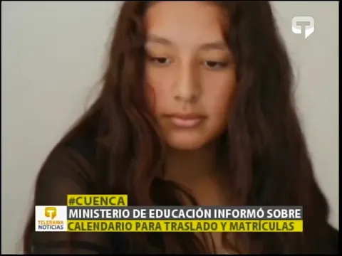 Ministerio de educación informó sobre calendario para traslado y matrículas